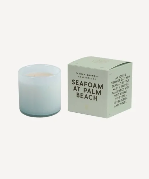 Seafoam at Palm Beach Glass Candle
