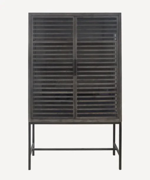 Slatted Display Cabinet