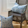Sofia Floral Azure Cushion Cover