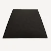 Square Shade Linen Black 45cm