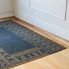 Sundara Motif Rug Blue Small