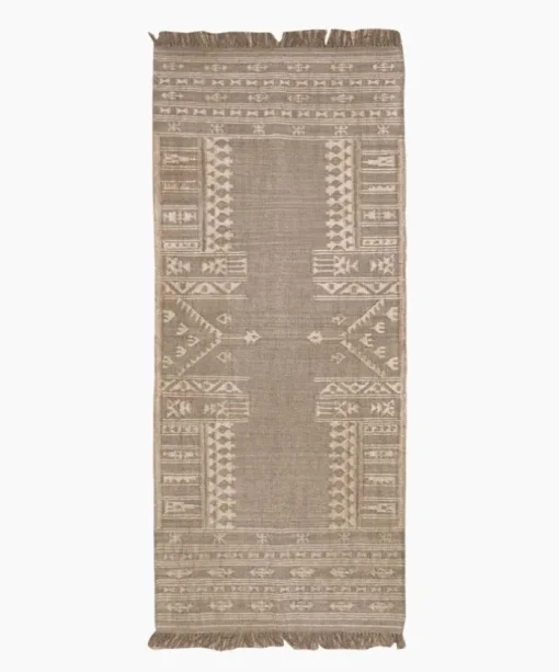 Sundara Motif Runner Sand Small