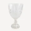Sunrise Cut Glass Hurricane