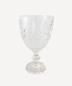 Sunrise Cut Glass Hurricane