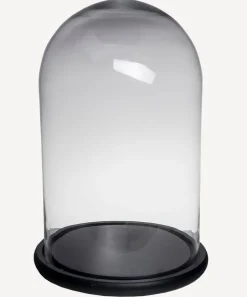 Tall Wide Dome Black Base