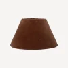 Tapered Shade Velvet Cinnamon