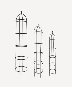Trellis With Ball On Top (SET3)
