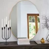 Wave Oval Mirror Large